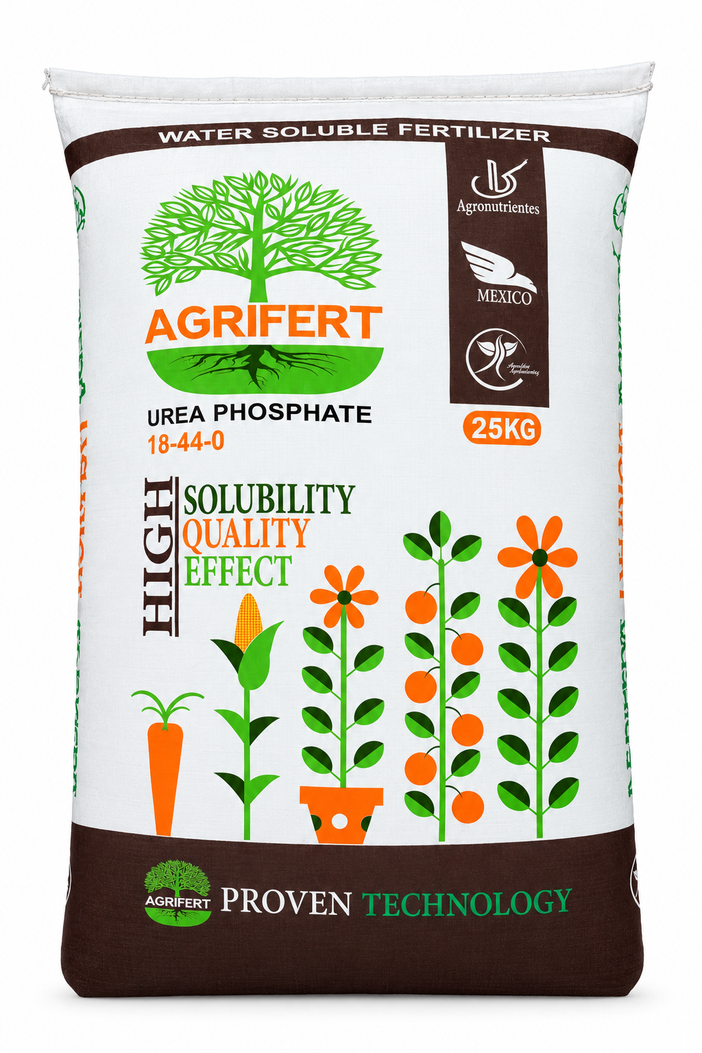 UREA PHOSPHATE (18-44-0) اگریفرت کود TE + 20-20-20 - Image 1